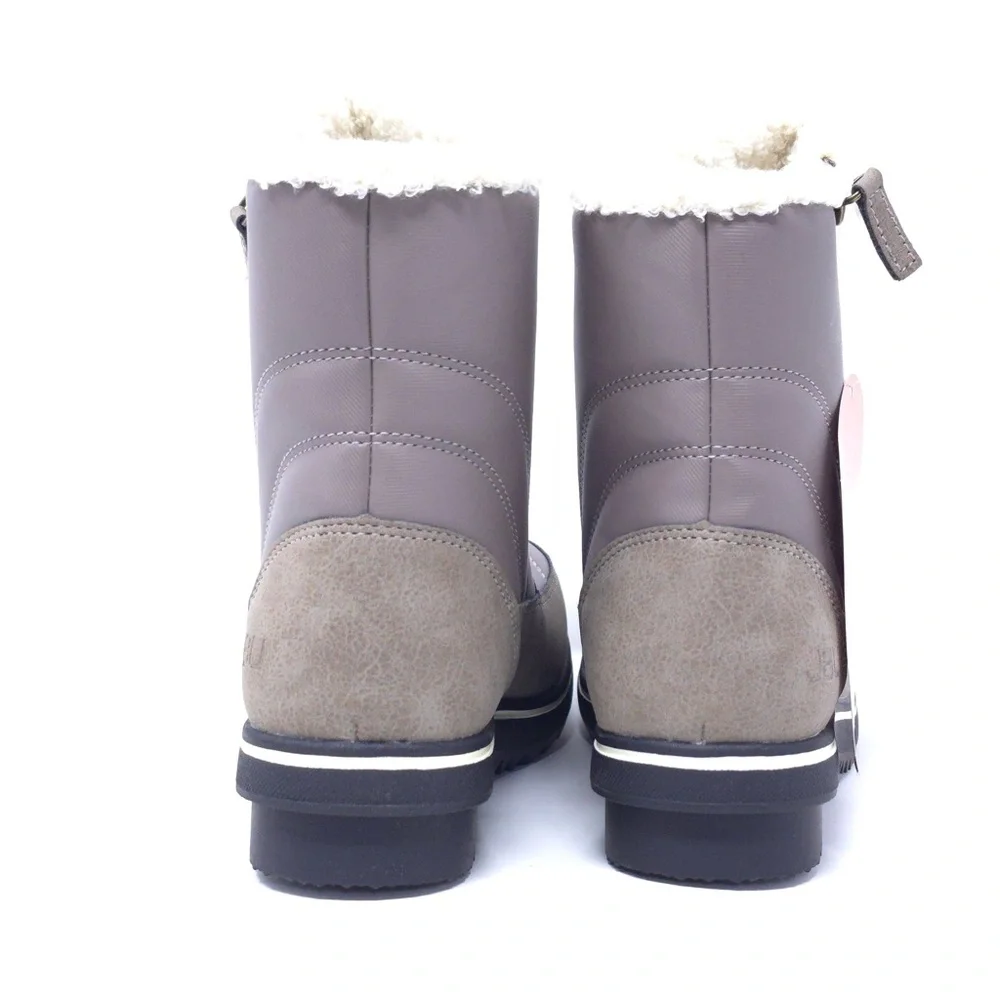 JBU by Jambu Women’s Snowbound Winter Boots Taupe Size 7 M Fleece Lined Zip - Picture 3 of 12